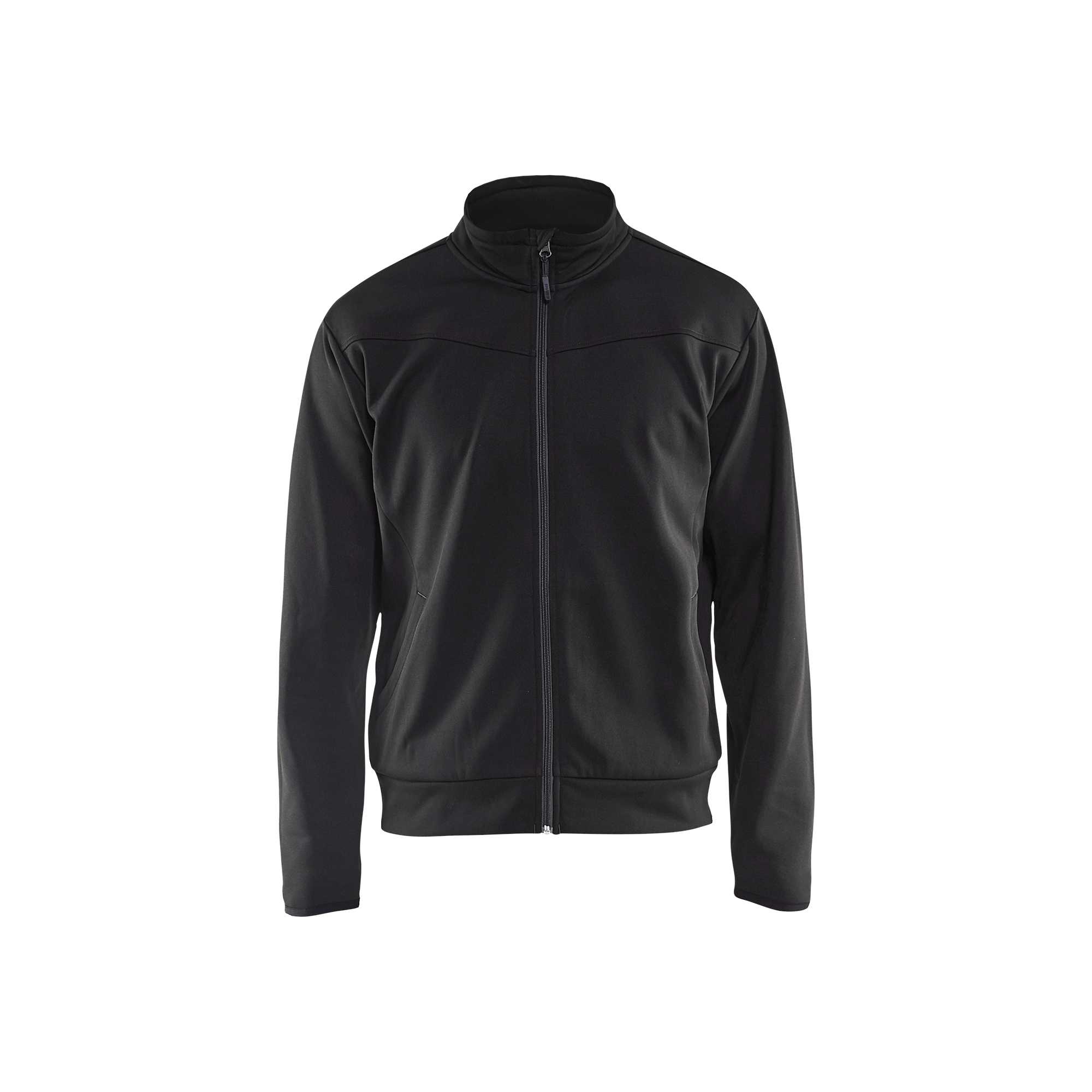 BLAKLADER 33622526 Sweatshirt With Full Zip Work Sweatshirt MEN - Pique Fleece